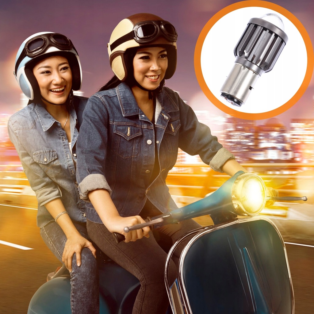 фото №7, Лампа led do motocykla модернізація фара