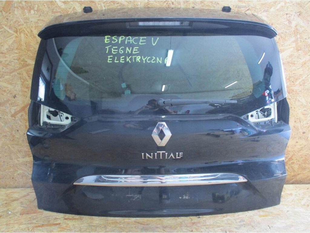 фото №1, Крышка багажника задняя багажника электрическая renault espace v tegne ideał