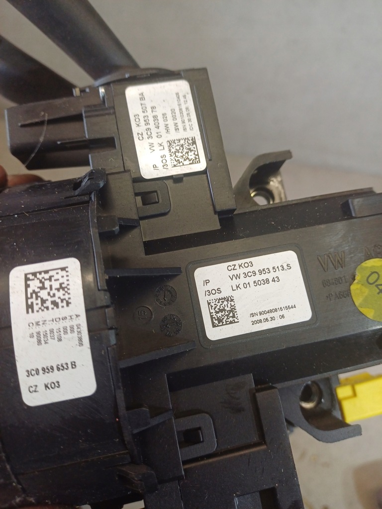 фото №10, Vw passat b6 05- переключатель комбинированный переключатели лента шлейф nr. 3c9953513s