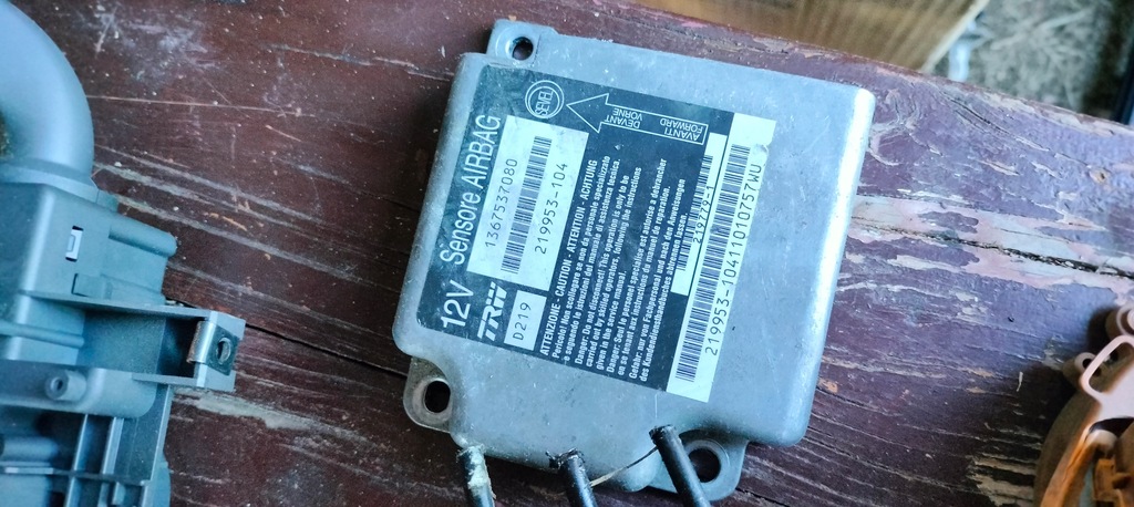 фото №5, Подушка безопасности ремни датчик натяжители citroen jumper 06-