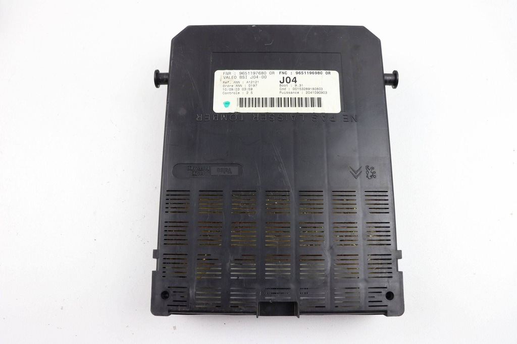 фото №6, Citroen peugeot модуль блок керування коробка bsi j04 9651197680 9651196980