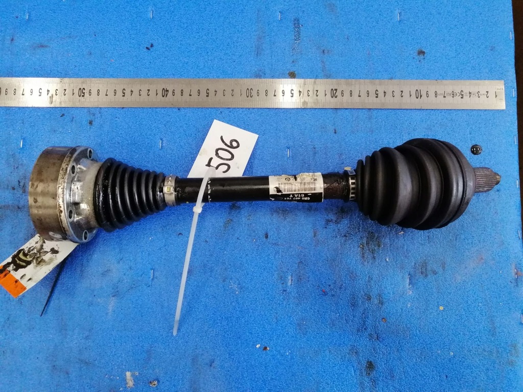 фото №1, Привідний вал vw polo 2011 r ліва 1.2 tdi 6r0407761a mzn