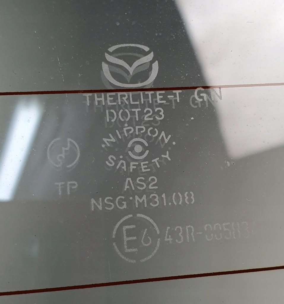 фото №6, Кришка багажника багажника скло задня mazda 5 i