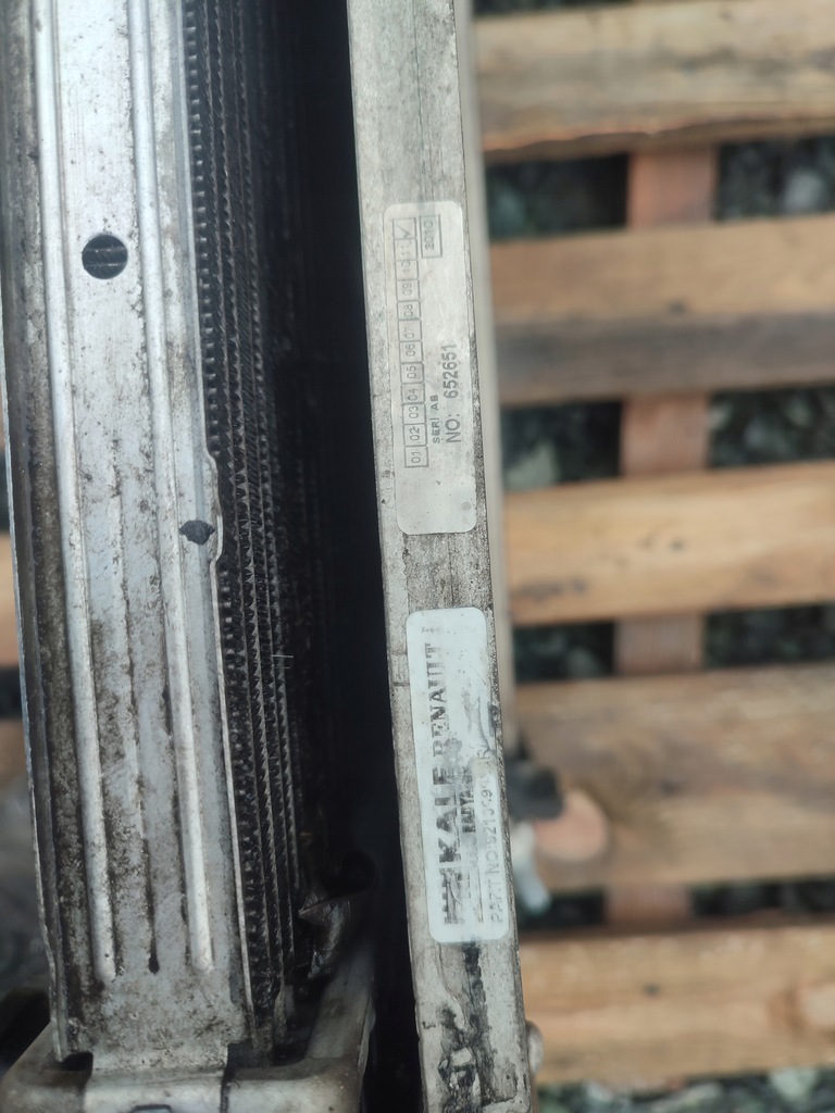 фото №9, Renault fluence радиатор радиатор интеркулер 1.5dci