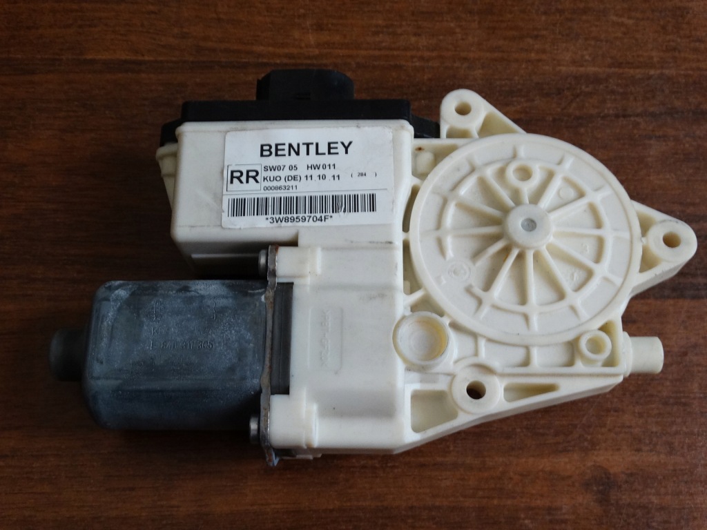 фото №1, Idealny моторчик скло правий bentley 1