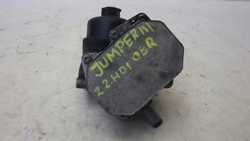 фото №1, Корпус фильтра масла радиатор jumper iii 2.2 hd