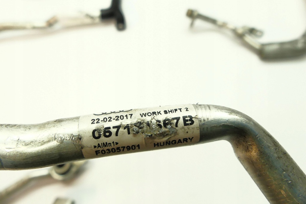 фото №4, Audi q7 4m sq7 q8 panamera s 4.0 tdi dbu трубка трубки wody