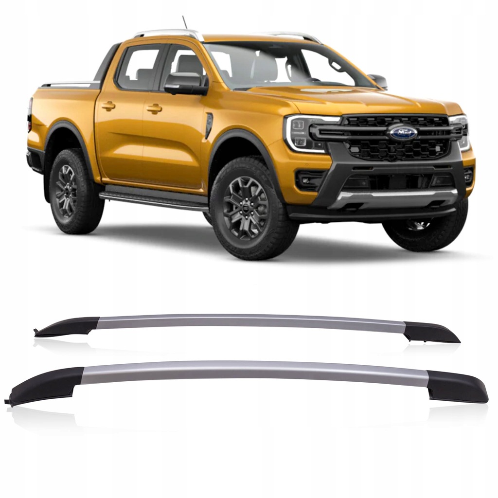 фото №1, Ford ranger t8 2018+ двойной кабина рейлинги кровельные