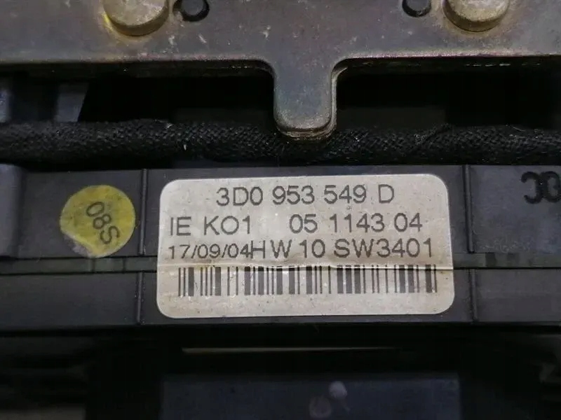 фото №8, Bentley gt двірник 3w0953507k indicator switch кермо