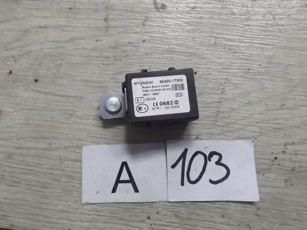 фото №1, Модуль иммобилайзер hyundai matrix 95400-17500