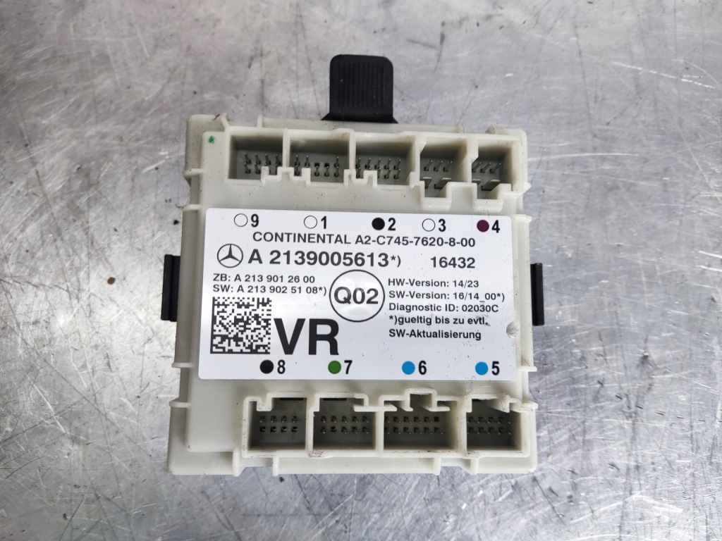 фото №1, Mercedes e klasa w213 модуль блок управления дверь a2139005613