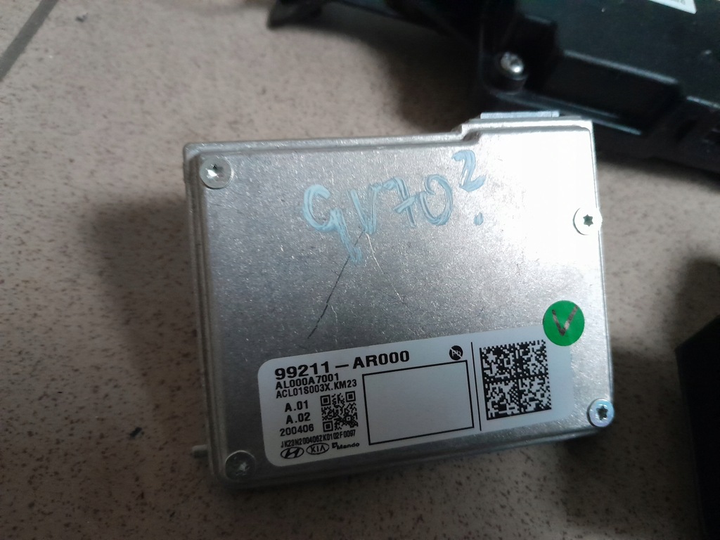 фото №12, Genesis gv70 2022r модуль бортовой компьютер блок управления клемма