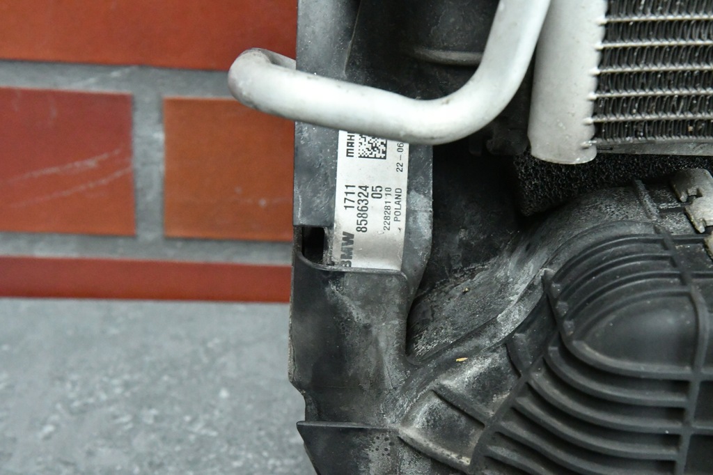 фото №5, Радиатор wody вентилятор комплект bmw 1 f40 2 f44 2 f45 f46 x1 f48 x2 f39