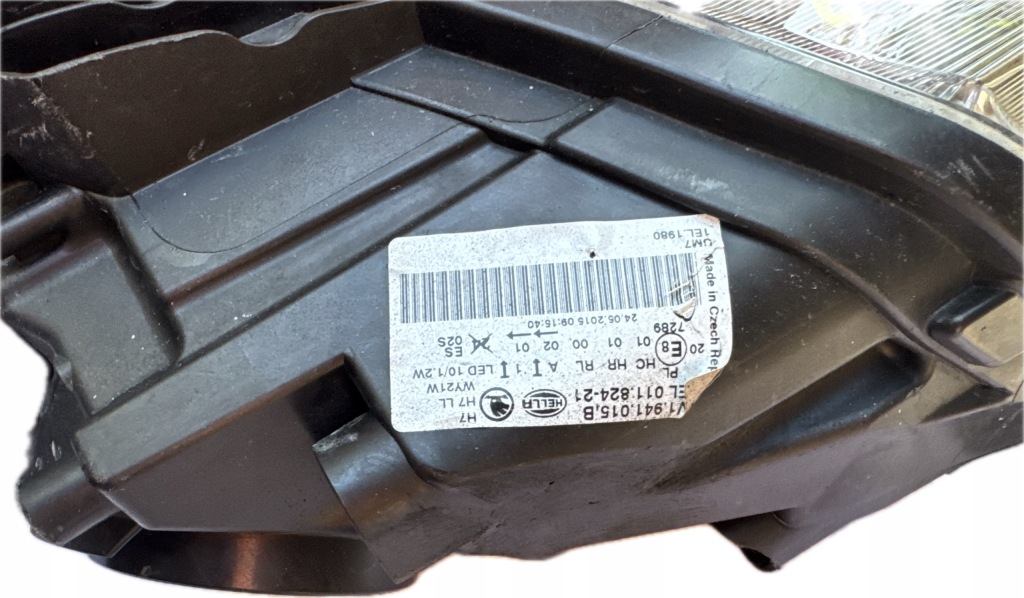 фото №15, Лампа левая skoda fabia iii 3 линза + led 6v1941015b