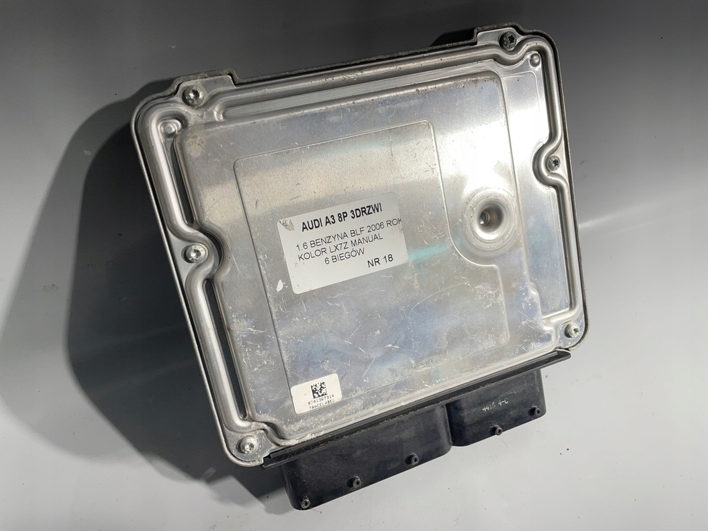 фото №5, Блок керування двигуна бортовий комп'ютер audi a3 8p 2.0 fsi 06f906056bt