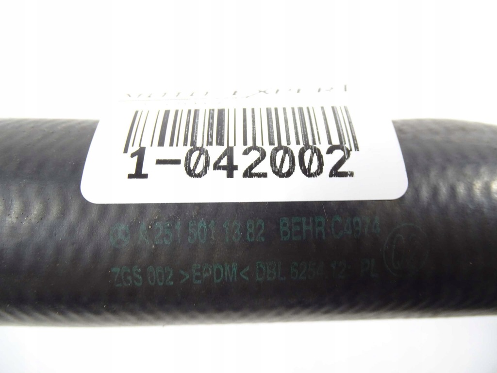 фото №3, Mercedes r w251 wąż труба шланг радіатора wody