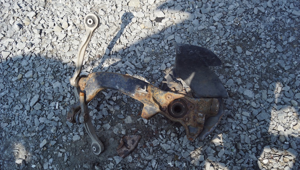 фото №6, Поворотний кулак лівий перед vw phaeton 3d0407257s