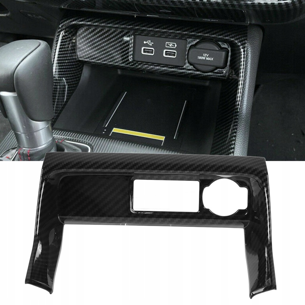 фото №11, Оздоблення панель прикурювача автомобільний стиль волокна вугільний abs