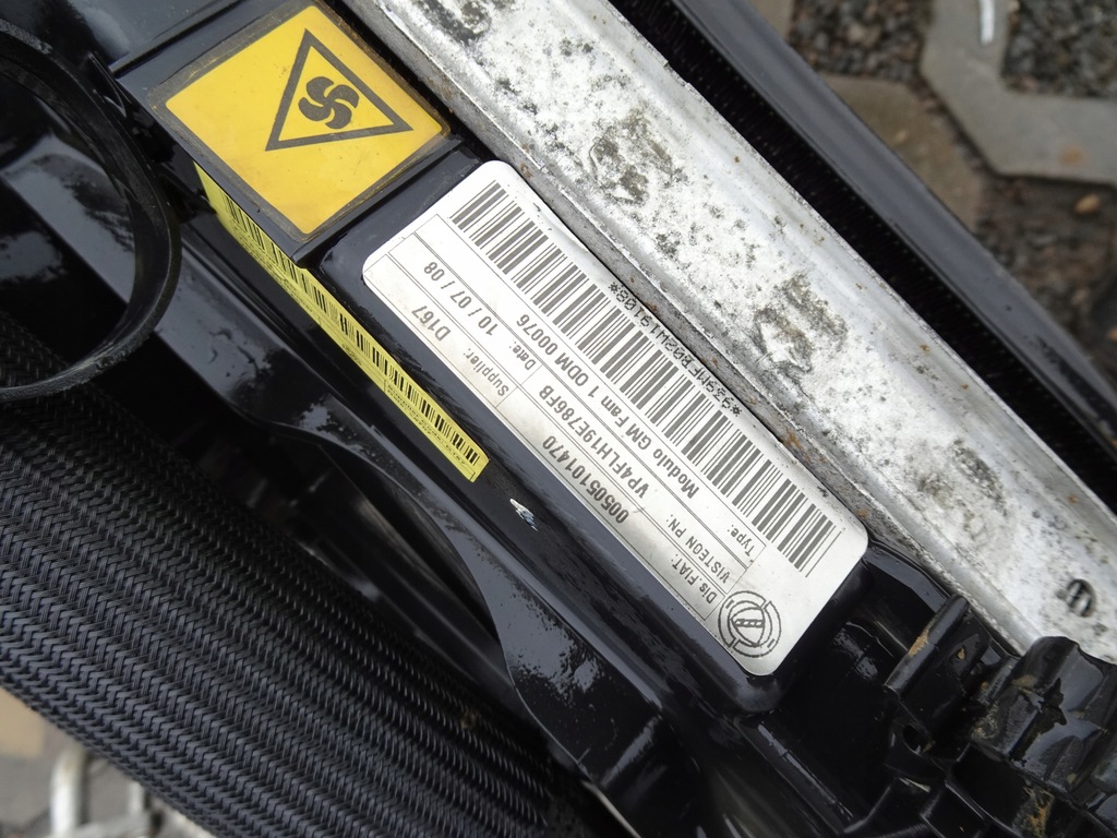 фото №8, Alfa romeo 159 1.8 радиатор pas передний комплект