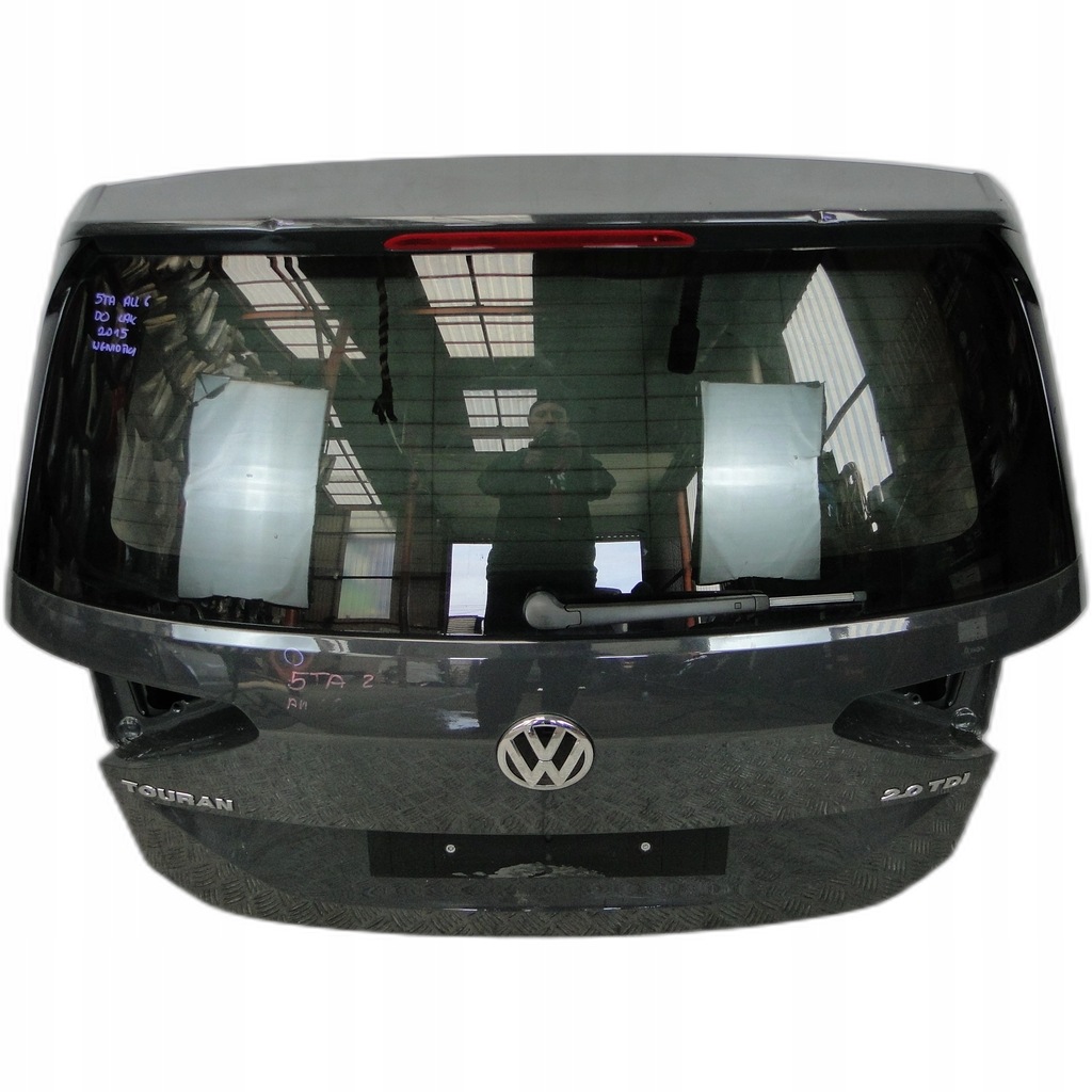 фото №1, Кришка багажника багажника vw touran 5ta 2015