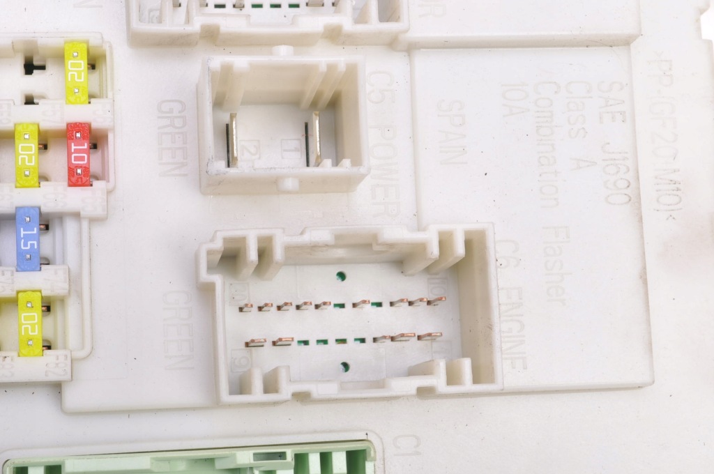 Ford transit connect mk2 1.6 tdci коробка модуль bsi p1 dv6t-14a073-sl Зі Шроту