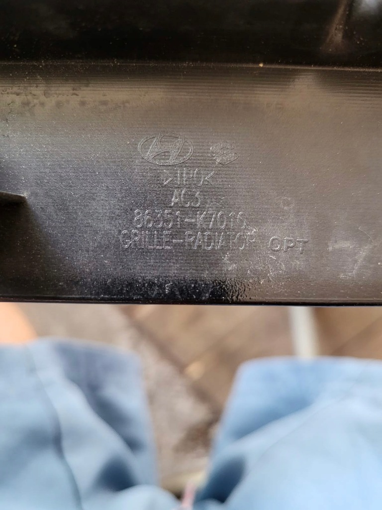 фото №9, Hyundai i10 iii решітка радіатора решітка радіатора решітка бампера перед