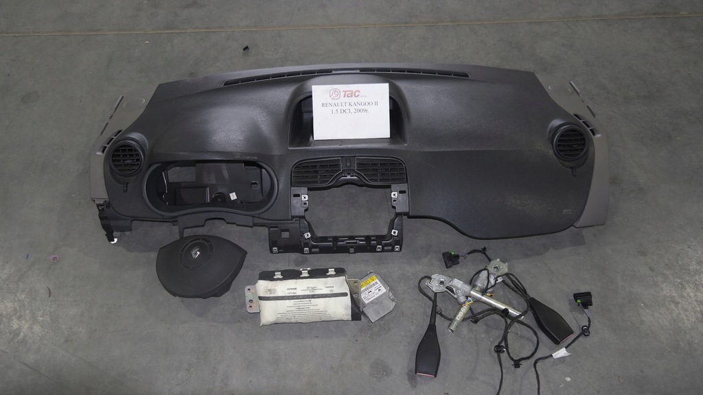 фото №1, Приборная панель приборная консоль подушка безопасности renault kangoo ii