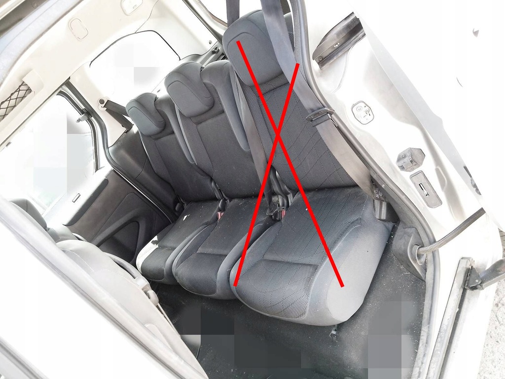 фото №1, Peugeot partner ii 2 lift iii сиденья задняя задние berlingo ii