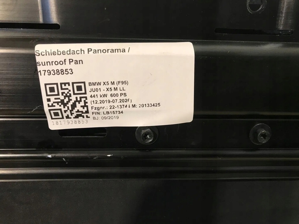 фото №15, Панорама дах панорамний bmw g05 f95 sky lounge