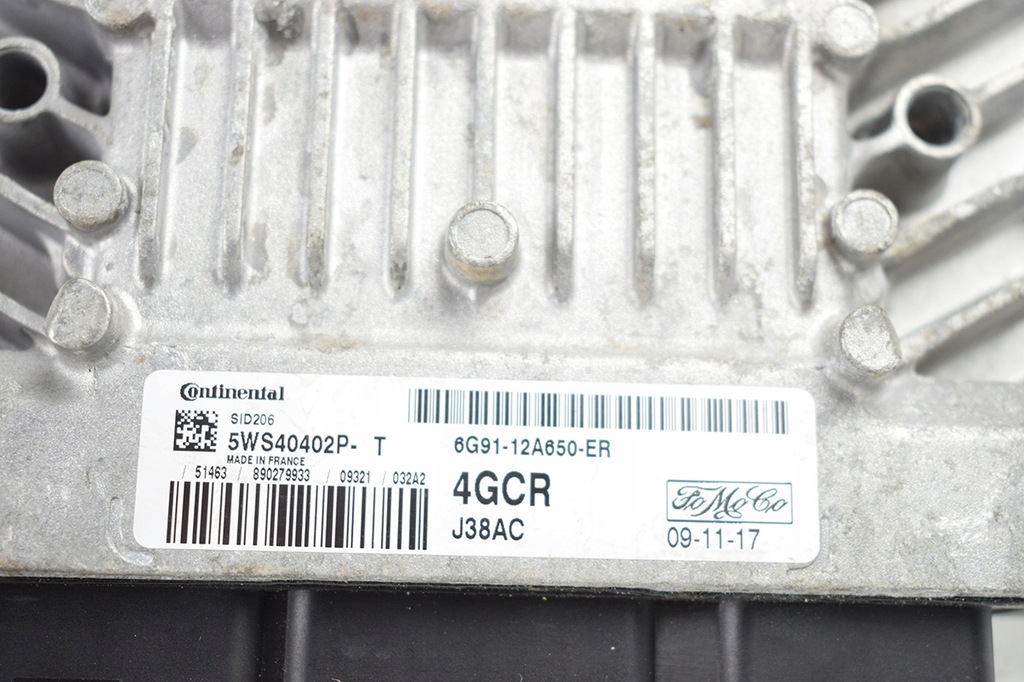 фото №4, Бортовий комп'ютер блок керування ford 6g91-12a650-er