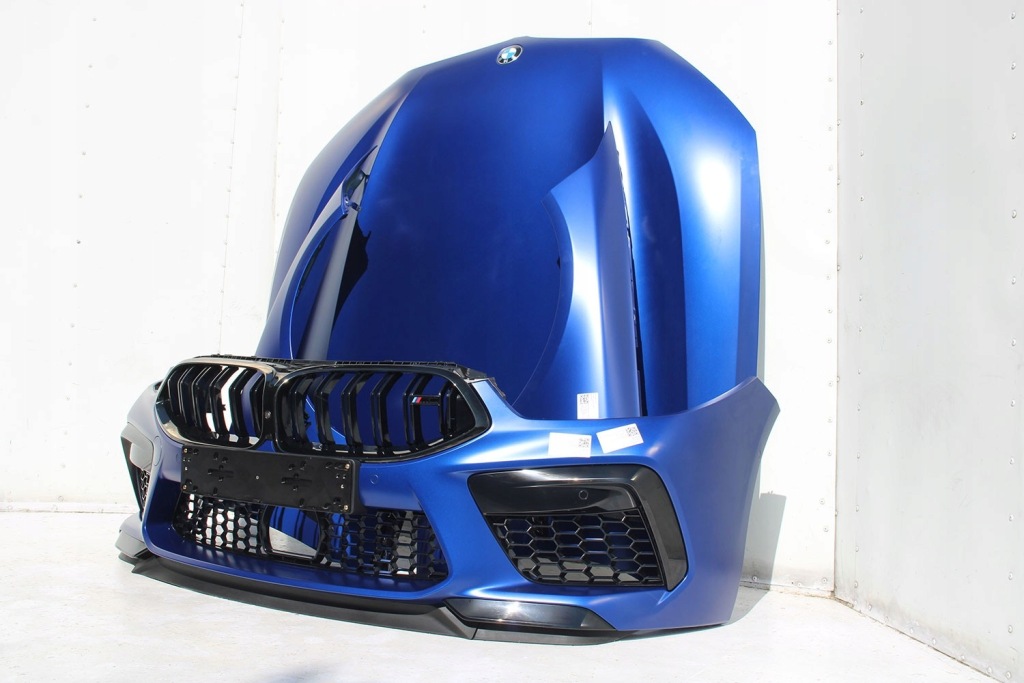 фото №12, Bmw 8 m8 f93 перед капот крылья бампер передний крыло лампа laser 490 s