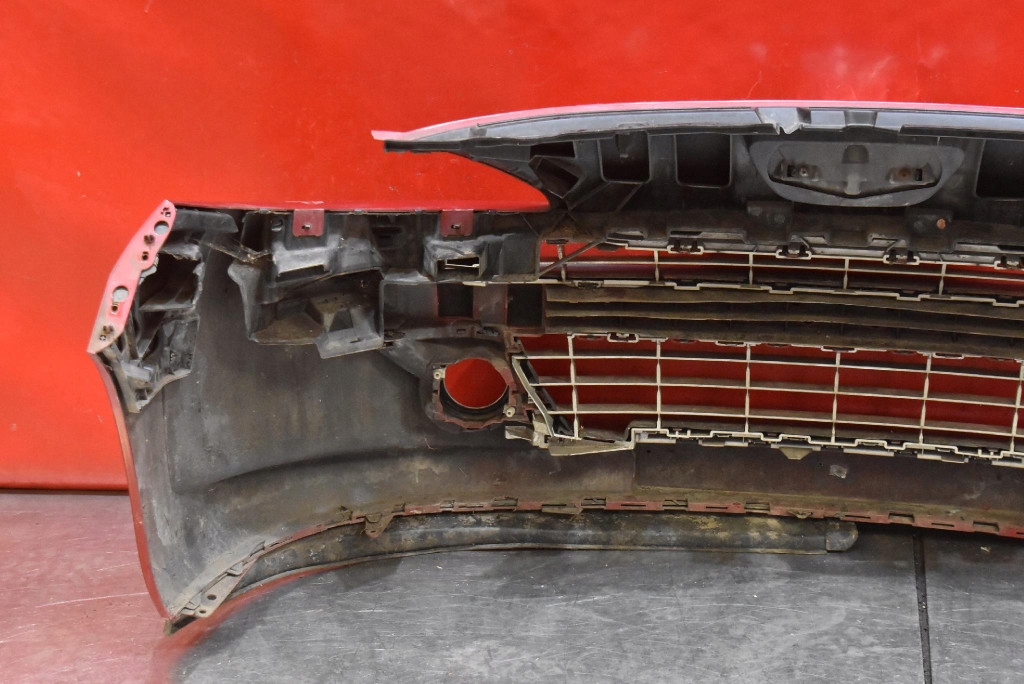 фото №15, Бампер перед передній червоний peugeot 207 1 i 06-09