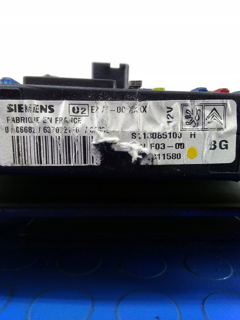 фото №6, Citroen c3 i модуль коробка bsi s118085100h