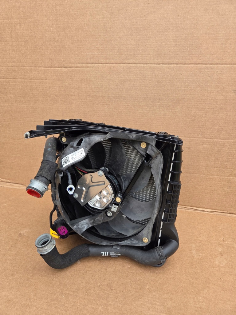 Комплект радиатор вентилятор porsche boxter 982 cayman 718 левая сторона Доставка