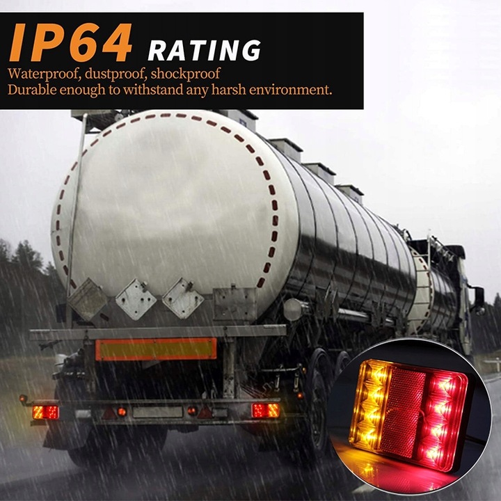 фото №12, Лампы задние led светодиодный комбинированный задних do прицепа прицепа ce