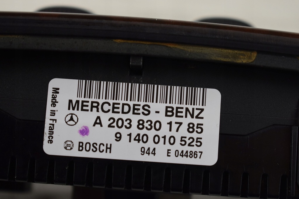 фото №6, Панель кондиціонера обдув a2038301785 w203