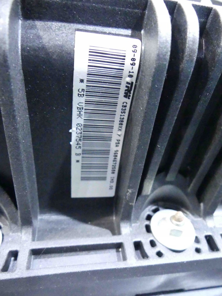 фото №14, Приборная панель приборная peugeot 3008 i 09- ремни подушка безопасности