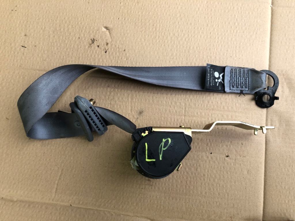 фото №2, Pas безопасности левый перед renault megane i classic 99-02