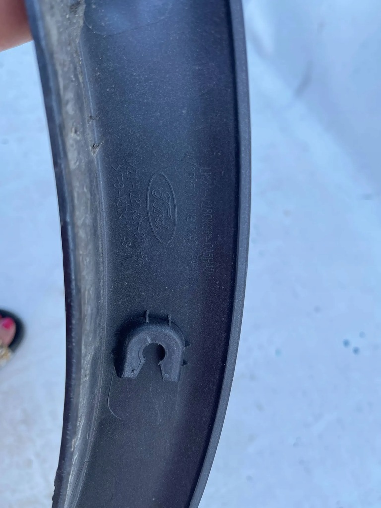 фото №12, Молдинг крила ford transit custom lift 2017 права задня задня jk21v280k96