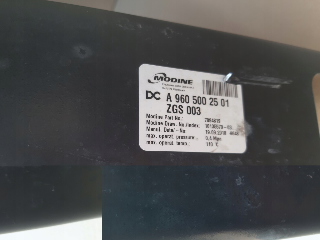 фото №6, Mercedes actros mp4 радіатор рідина wody