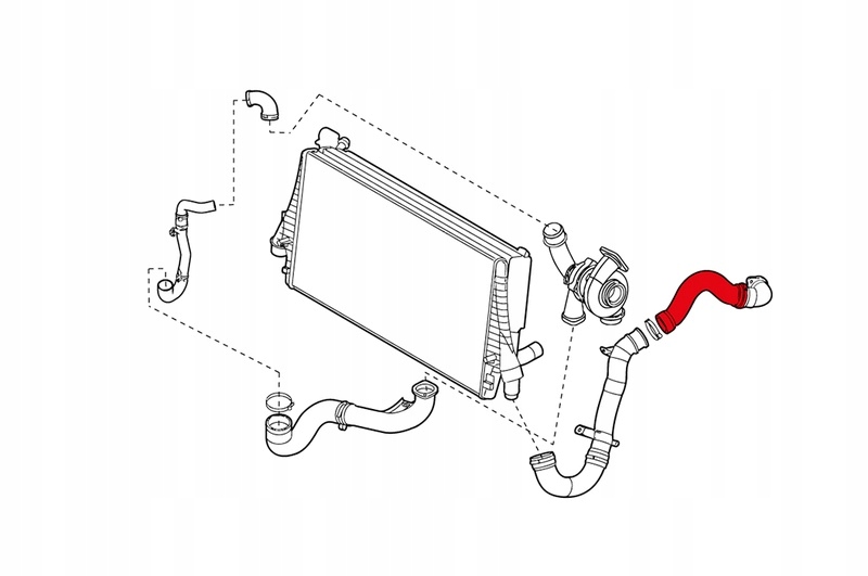 фото №9, Шланг радіатора 24skv223 / 51790613 24skv223