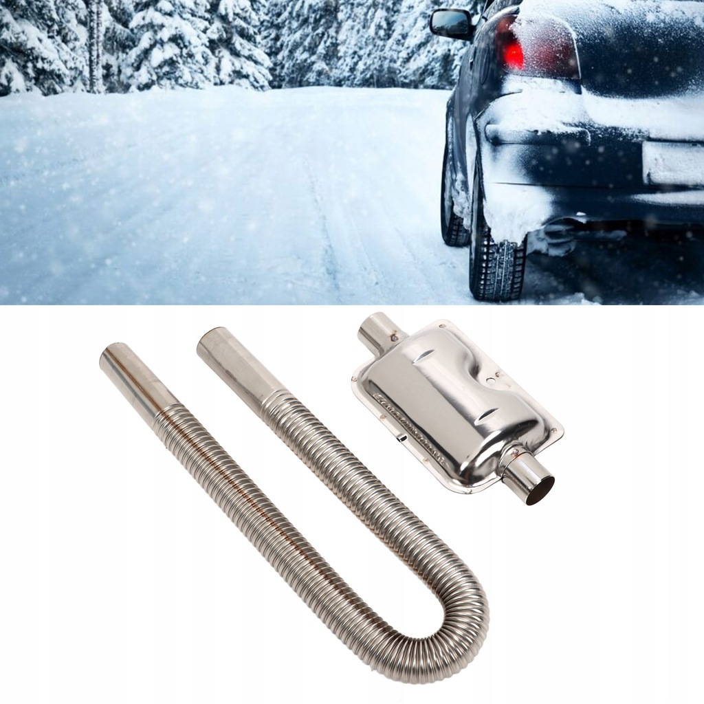 фото №10, Труба вихлопна обігрівача габаритний з глушником