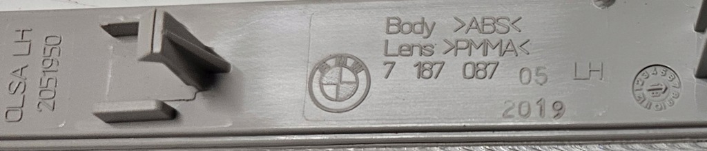 фото №6, Bmw x5m e70 x6 e71 e72 отражатель бампера левый перед 7187087