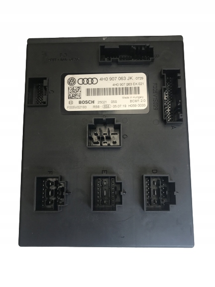 фото №1, Audi r8 4s модуль комфорта bcm 4h0907063jk