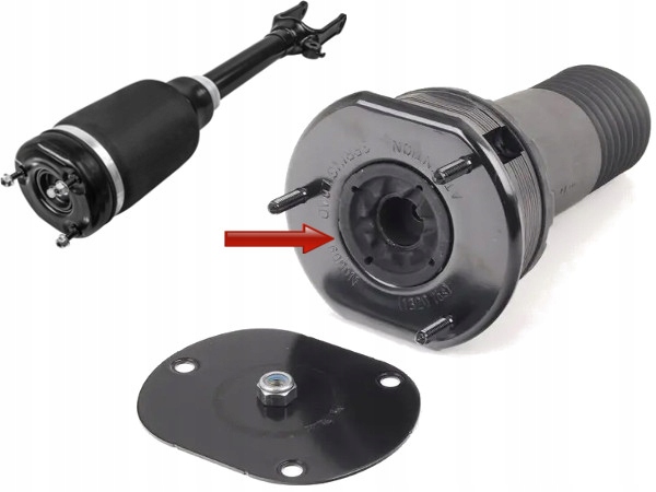 фото №4, Подкладка амортизатор подушка перед mercedes x164