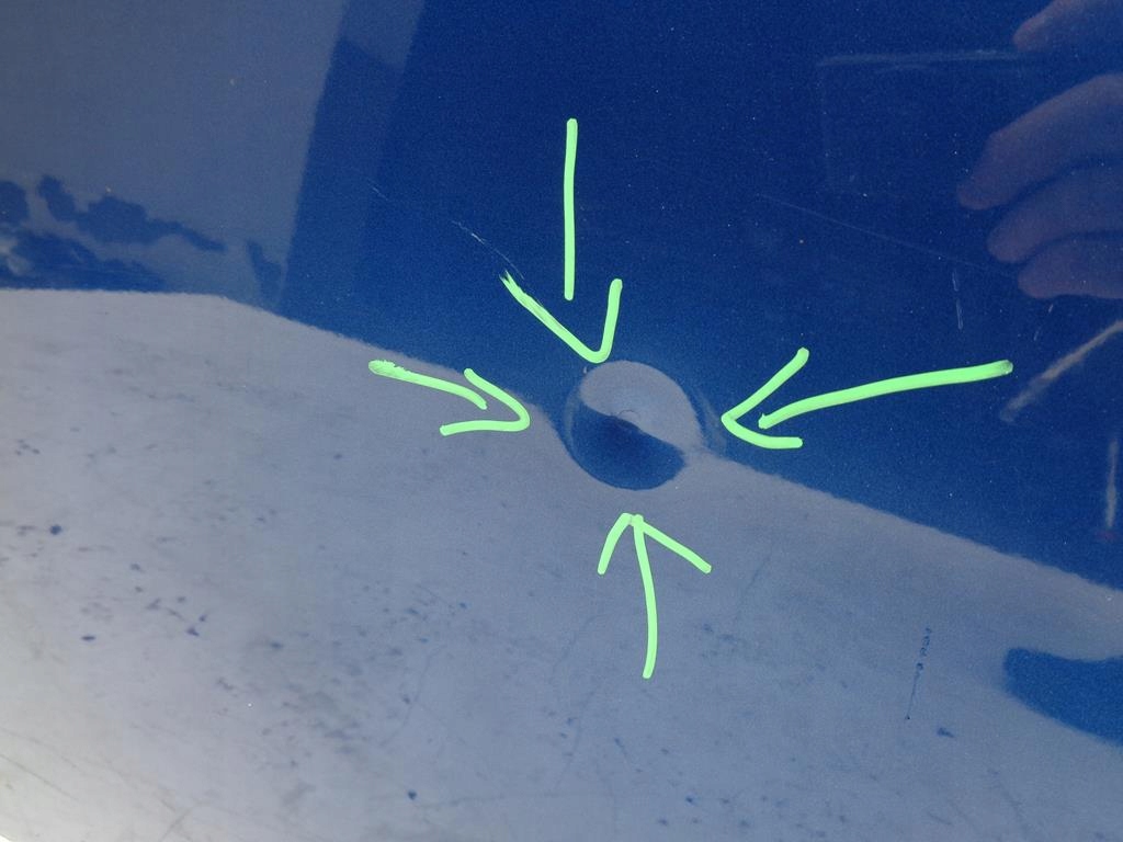 фото №2, Двері праве mini r56 lightning blue металік