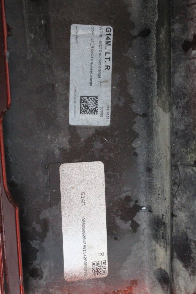 Купить Молдинг порог правая mpakiet bmw g14 g15 m8 c1x