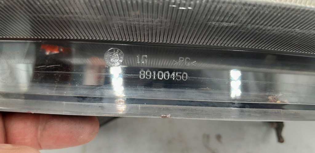 фото №14, Лампа левый перед fiat punto ii 89100449