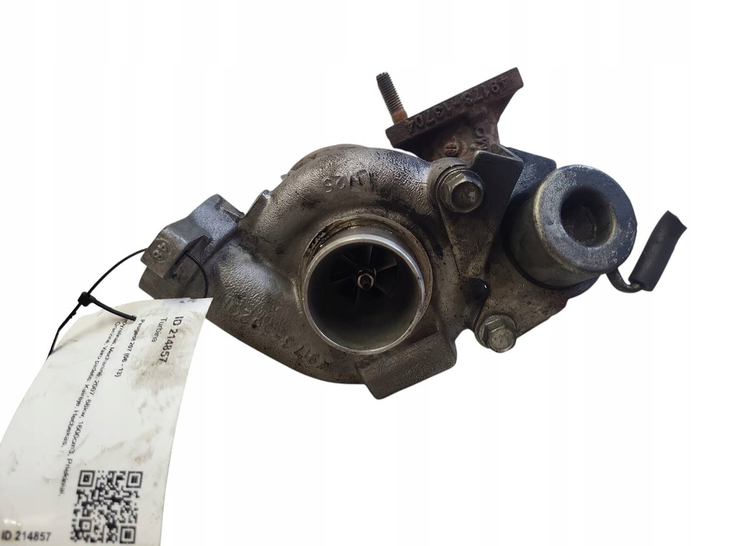 фото №1, Peugeot оригинальный номер 49173-56201 турбонагнетатель