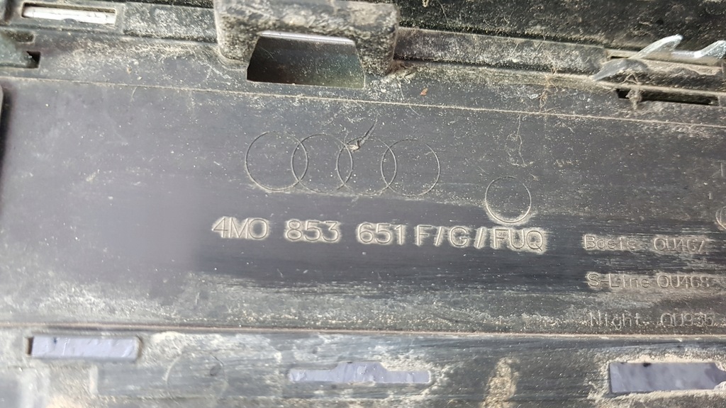 фото №7, Audi q7 sq7 ii 2015- 4m0853651 решётка радиатора решётка радиатора 3120